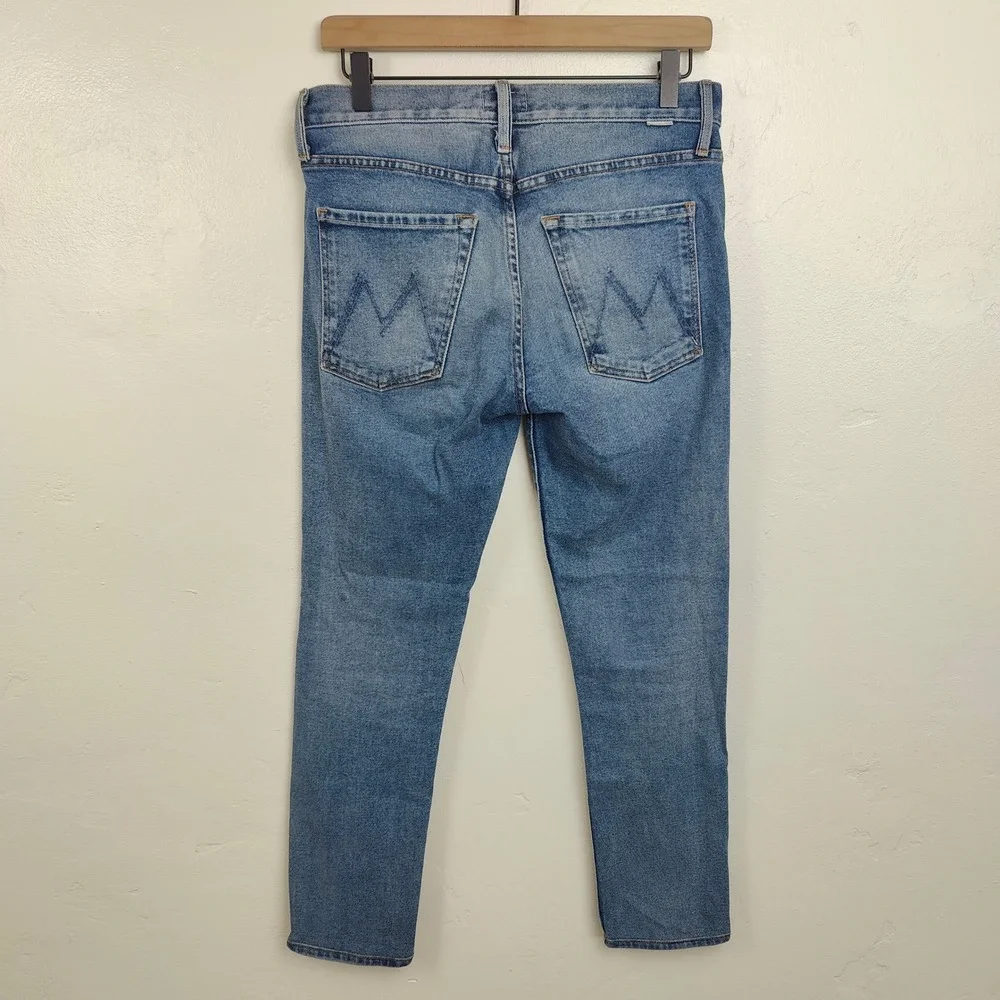 Mother The Proper Jeans Womens 26 No Boundaries Straight High Rise Button‎ Fly - Picture 9 of 14